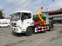 勾臂式垃圾车：东风天锦20吨勾臂，16吨勾臂垃圾车有何不同？