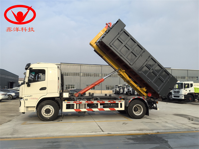 20吨陕汽轩德勾臂垃圾车