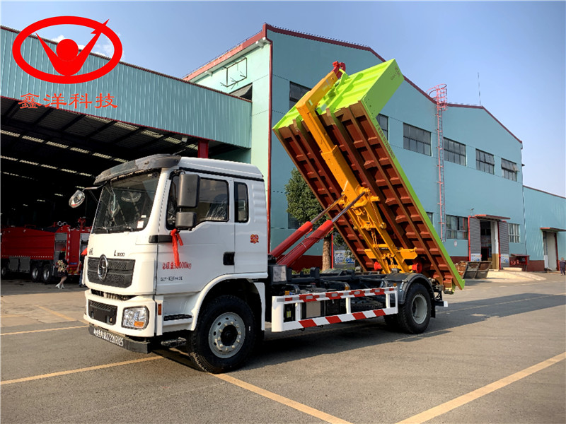 20吨陕汽德龙勾臂垃圾车