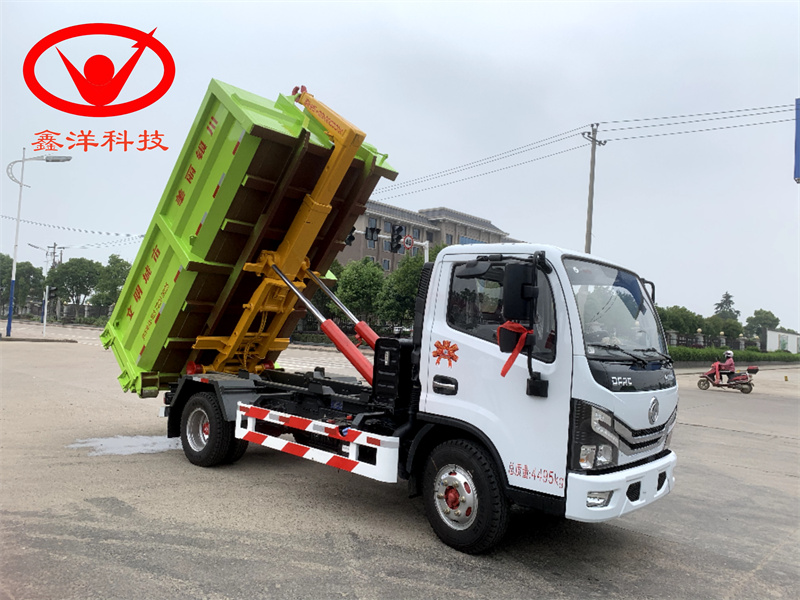 东风多利卡D6勾臂垃圾车