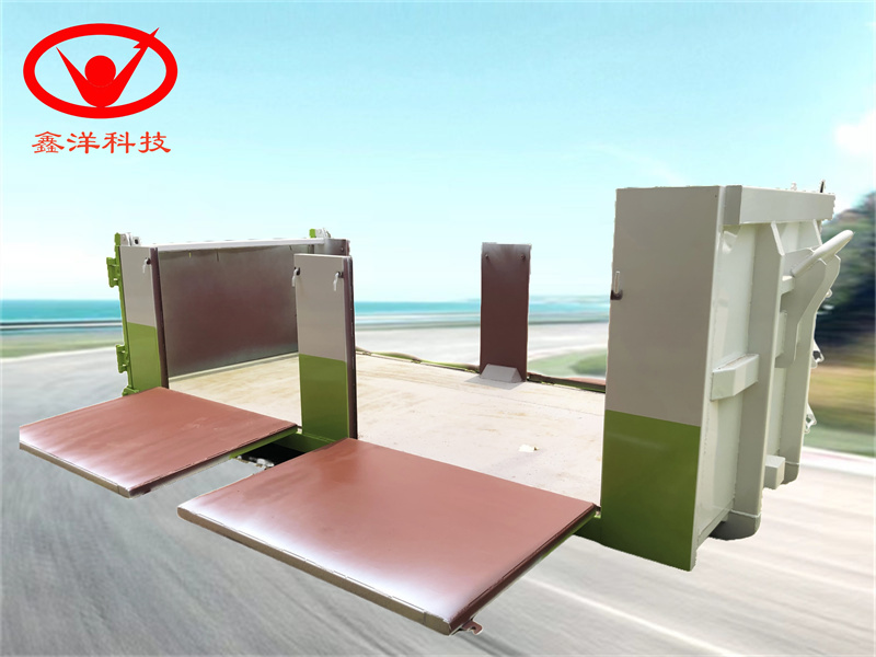五开门勾臂式建筑垃圾箱