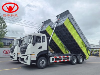 东风天龙垃圾转运车