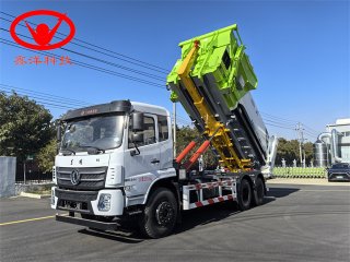 勾臂式垃圾车-25吨勾臂车可选用哪些底盘？