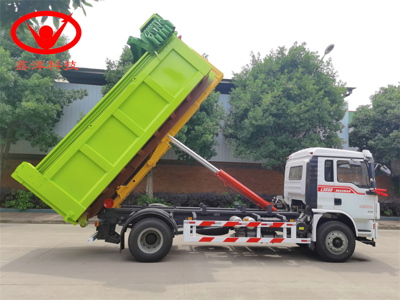 20吨陕汽德龙勾臂垃圾车