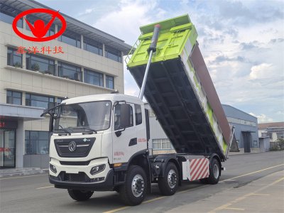 天然气东风天锦污泥自卸车